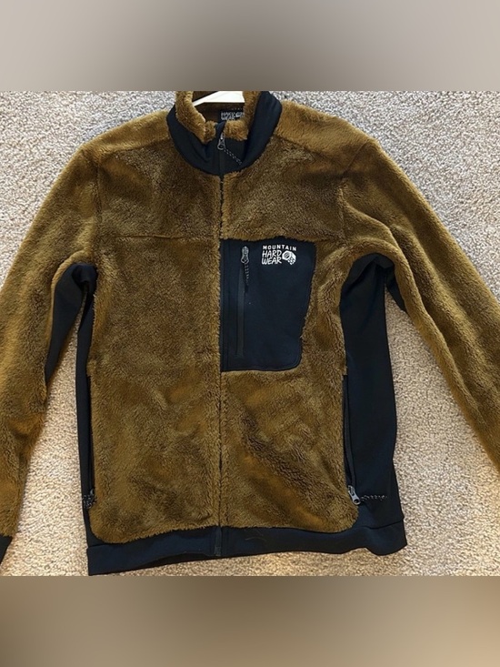 Mountain Hardwear Other - Mountain Hardware Men’s Polartec High Loft Fleece Jacket Full Zip Brown Medium